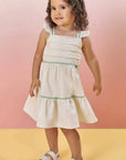 Vestido em Linho 83430 Infanti Bebê Menina