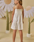 Vestido em Linho com Elastano 87956 Infanti Infantil Menina