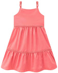 Vestido em Linho com Elastano 87956 Infanti Infantil Menina