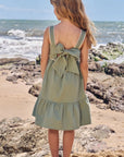 Vestido em Linho com Elastano 97542 Infanti Infantil Menina
