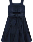 Vestido em Linho Santorine com Elastano 97092 Infanti Infantil Menina