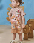 Vestido em Malha Comfy 93453 Infanti Infantil Menina