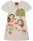 Vestido em Malha Fresh 82920 Infanti Infantil Menina