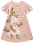 Vestido em Malha Fresh 93501 Infanti Infantil Menina