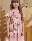 Vestido em Malha Fresh 93501 Infanti Infantil Menina