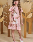 Vestido em Malha Fresh 93501 Infanti Infantil Menina