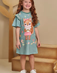 Vestido em Malha Fresh 93504 Infanti Infantil Menina