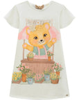 Vestido em Malha Fresh 94485 Infanti Infantil Menina