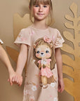 Vestido em Malha Power 93360 Infanti Infantil Menina