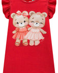 Vestido em Malha Power 94513 Infanti Bebê Menina