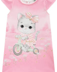 Vestido em Malha Power 94514 Infanti Bebê Menina