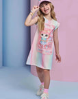 Vestido em Malha Power 94645 Infanti Infantil Menina