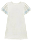 Vestido em Malha Power. Acompanha Bolsa 96674 Infanti Infantil Menina