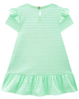 Vestido em Malha Textura 86872 Infanti Bebê Menina