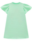 Vestido em Malha Textura 86959 Infanti Infantil Menina