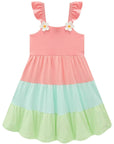 Vestido em Meia Malha 83030 Infanti Infantil Menina