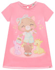 Vestido em Meia Malha 86863 Infanti Bebê Menina
