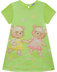 Vestido em Meia Malha 88660 Infanti Bebê Menina
