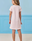 Vestido em Molecotton 82831 Infanti Infantil Menina