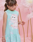 Vestido em Molecotton 83695 Infanti Infantil Menina