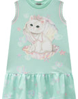 Vestido em Molecotton 83695 Infanti Infantil Menina