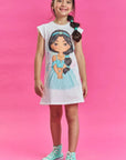 Vestido em Molecotton 86062 Kukiê Infantil Menina