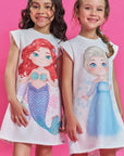 Vestido em Molecotton 86063 Kukiê Infantil Menina