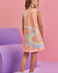 Vestido em Molecotton 86596 Infanti Infantil Menina