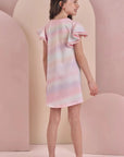 Vestido em Molecotton 88127 Infanti Infantil Menina