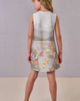 Vestido em Molecotton 88647 Infanti Infantil Menina