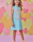 Vestido em Molecotton 88800 Infanti Infantil Menina