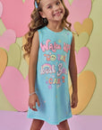 Vestido em Molecotton 88800 Infanti Infantil Menina