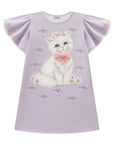 Vestido em Molecotton 88853 Infanti Infantil Menina