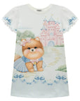 Vestido em Molecotton 93257 Infanti Infantil Menina