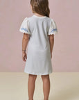 Vestido em Molecotton 93257 Infanti Infantil Menina