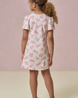 Vestido em Molecotton 93399 Infanti Infantil Menina
