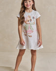 Vestido em Molecotton 93466 Infanti Infantil Menina