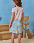 Vestido em Molecotton 93500 Infanti Infantil Menina