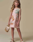 Vestido em Molecotton 94487 Infanti Infantil Menina