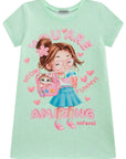 Vestido em Molecotton 94640 Infanti Infantil Menina