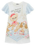 Vestido em Molecotton 94643 Infanti Infantil Menina