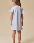 Vestido em Molecotton 94643 Infanti Infantil Menina