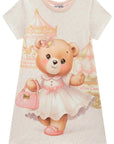 Vestido em Molecotton 94644 Infanti Infantil Menina