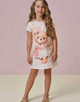 Vestido em Molecotton 94644 Infanti Infantil Menina