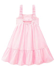 Vestido em Tecido Brilho Holográfico 87183 Infanti Infantil Menina