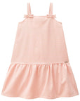 Vestido em Tecido Listrado 87946 Infanti Infantil Menina