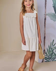 Vestido em Tecido Texturizado 88107 Infanti Infantil Menina