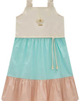 Vestido em Tricoline com Elastano 97031 Infanti Infantil Menina