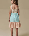 Vestido em Tricoline com Elastano 97031 Infanti Infantil Menina