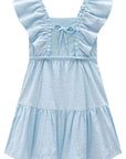Vestido em Tricoline Maquinetado 96669 Infanti Infantil Menina